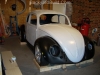 2nd complete fitting of the VW bug sheetmetal over the Toyota MR2 3SGTE motor and custom frame 2