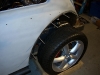 2nd complete fitting of the VW bug sheetmetal over the Toyota MR2 3SGTE motor and custom frame 26          
