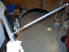 2nd complete fitting of the VW bug sheetmetal over the Toyota MR2 3SGTE motor and custom frame 23          