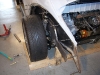 2nd complete fitting of the VW bug sheetmetal over the Toyota MR2 3SGTE motor and custom frame 21          
