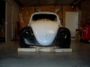 2nd complete fitting of the VW bug sheetmetal over the Toyota MR2 3SGTE motor and custom frame 3          