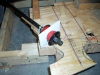 Align front end and create nose of frame 6          