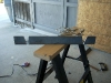 Align front end and create nose of frame 14         