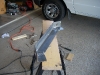 Align front end and create nose of frame 17         