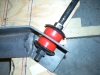 Line up and install suspension tabs and front end 2          