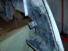Trim & refit the VW bug body 6          