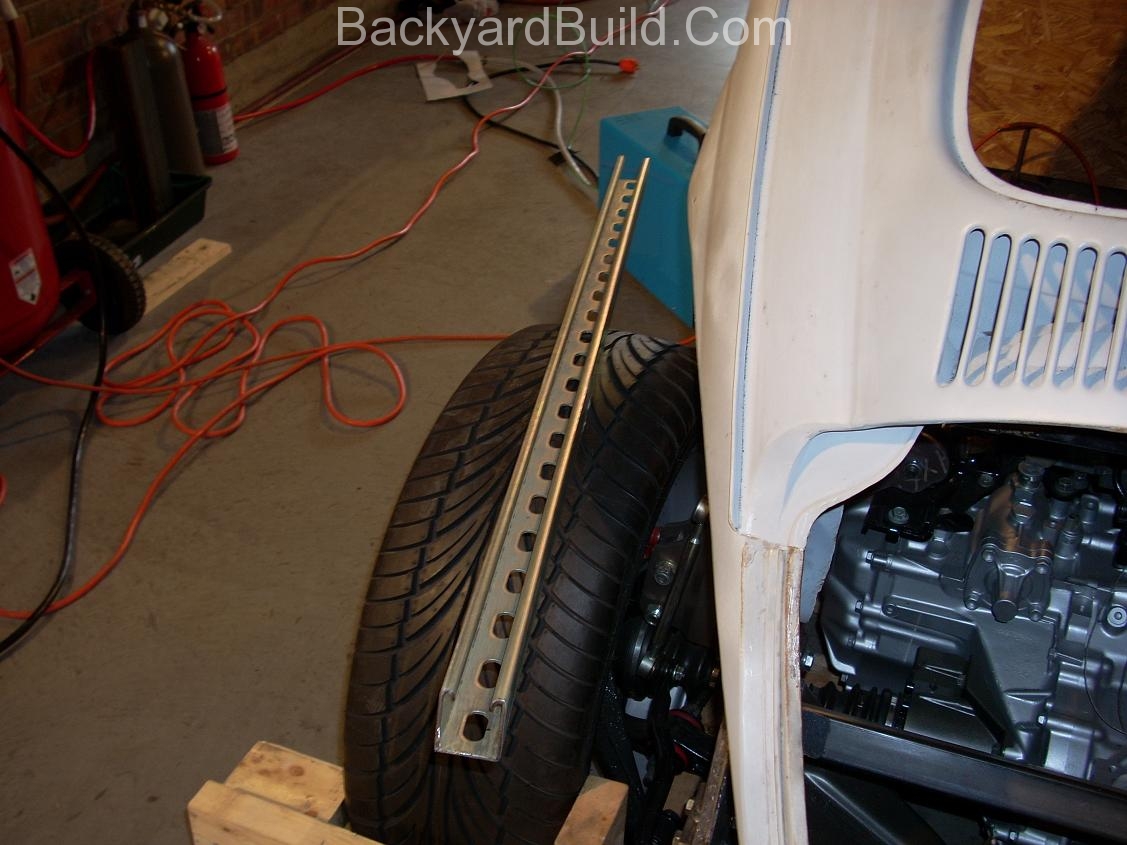 Get the VW bug rear shocks to fit 3