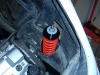 Get the VW bug rear shocks to fit 5          