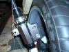 Create and align new front strut tops 22          