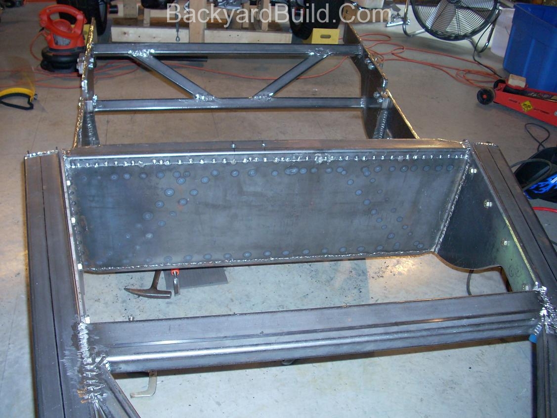 Attach bracing plates and flip for welding 24