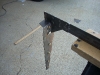 Hood hinges and dash support 8          