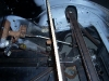 Building the VW bug front fire wall, pedal locations and steering bracket. 15          
