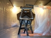 VW bug custom frame ready for paint 1          