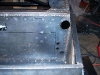 Cutting firewall filler neck hole           