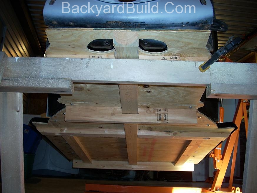 Create and attach plywood platform 2
