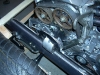 Finish rear passenger side motor mount 4          