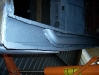 VW Bug lower rail rust repair 8    