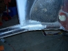 VW Bug lower rail hole repair 3      